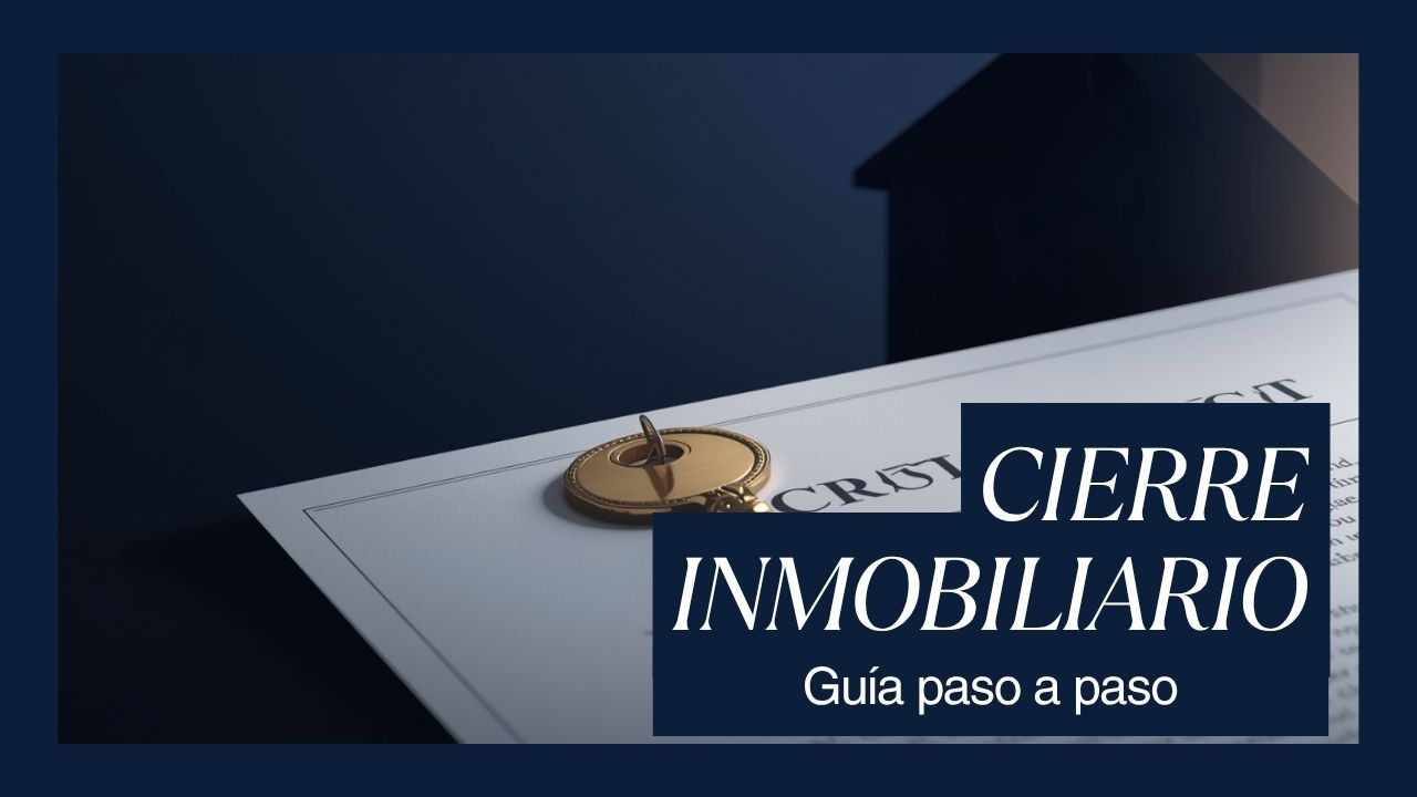 Cierre inmobiliario
